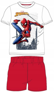 SPIDERMAN - Pajamas Boys Spiderman Kr rukáv 116
