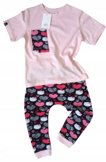 HELLO KITTY Pyžamá Dobrý deň, Kitty Detská tepelná bavlna 104 110