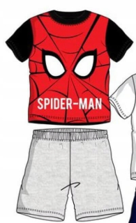 SPIDERMAN - Pyžamá spiderman krátky rukáv + šortky 104