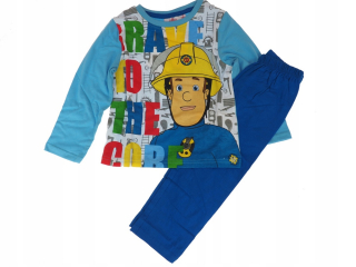 Požiarnik Sam - Pajamas hasič Sam 7-8 rokov 128 cm