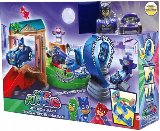 Pyžamasky - PJ Masky Rival Racers Track Kit Pidżmerssi