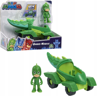 Pyžamasky - PJ Masky Vozidlo a Figurine Gekko Pidżmerssi