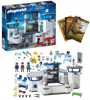 Playmobil 6919 Policajná policajná stanica s väzením