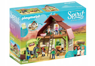 Spirit koník Mustang - PlayMobil 70118 Spirit Mustang Stabilný box