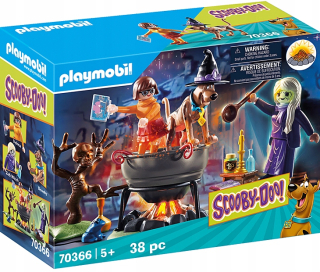 Scooby Doo - PlayMobil 70366 Scooby dobrodružstvo v krovku čarodejnice