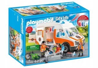 PlayMobil Ambulance Svetlo 70049