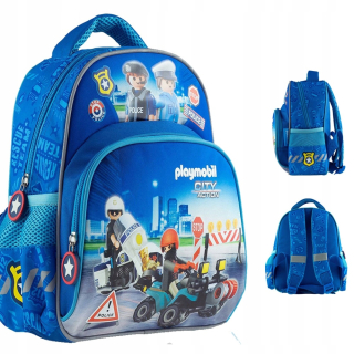 Detský batoh - PlayMobil Policajný batoh malý batoh