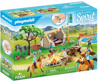 Spirit koník Mustang - PlayMobil Spirit 70329 Dovolenkové kempovanie