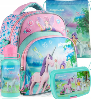 Detský batoh - Playmobil Fairies Set Cruise Batchpack 4in1