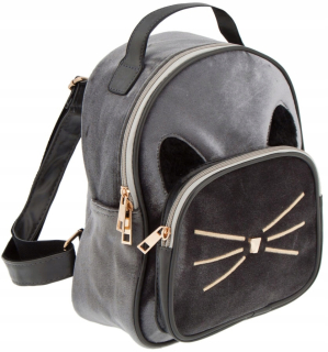 Detský batoh - Backpack pre detský batoh. Plush mačiatko mačka
