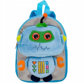Detský batoh - Backpack plyšový detský batoh robot beppe
