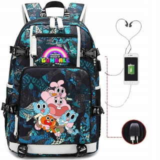 Školský batoh, taška - A4 Bathpack Amazing World Gumball Waterproof