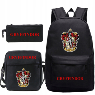 Školský batoh, taška - A4 BACKPACK BAG CUSTE CASE HARRY POTTER GRIFFINDOR