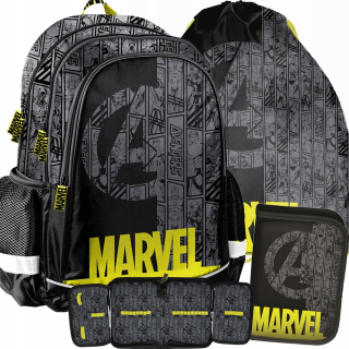 HULK - Avengesr Backpack pre školský chlapec Iron Man Hulk