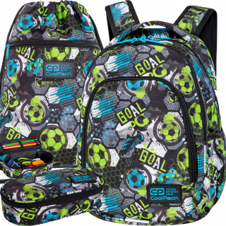 Školský batoh, taška - Batoh Coolpack Cp Football Futbal Boys