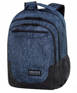 Školský batoh, taška - Batoh Coolpack Cp Soul Snow Blue 3 Chambers