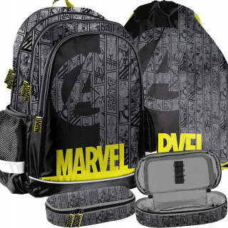 Školský batoh, taška - Backpack do 1 triedy pre priateľa Avengers Iron Man