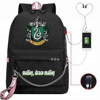 Školský batoh, taška - Backpack Draco Malfoy Harry Potter Slytherin Big A4
