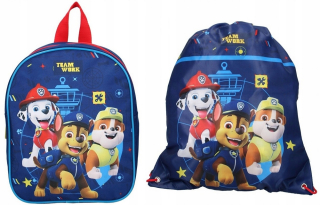 Detský batoh - Batoh + Veľký vrece pre Kindergarten Dog Patrol