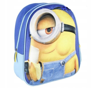 Mimoni - Detský batoh. 3D Minions