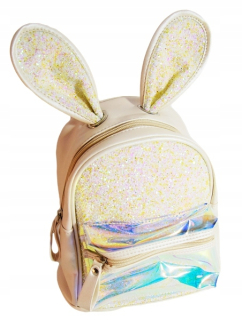 Detský batoh - BEIGE RABBIT BACKPACK