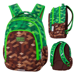 Školský batoh, taška - Mládež Bathpack Prime City Jungle Coolpack 23l