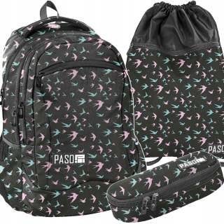 Školský batoh, taška - Backpack Youth School prehltne pre dievča