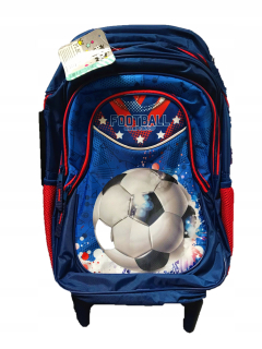 Školský batoh, taška - Batoh na kolesách Futbal #lol 44x30x20cm