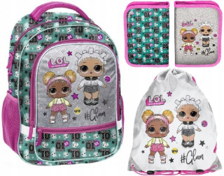 Bábiky LOL - BACKPACK Ceruzka Case Lol Supping Mint - Paso