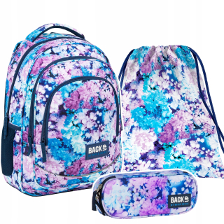 Sada 3 ks školský batoh pre mládež Batoh 26 L BZY (PLB3X23SET3CZ)