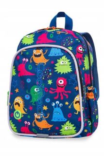 Detský batoh - Batoh BACKPACK BOBBY LED MONSTERS START