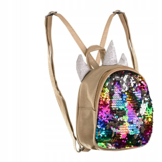 Detský batoh - Batoh Preschooler Sequin Colorful Unicorn