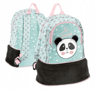 Detský batoh - Bathergarten batoh s roztomilý dievčatko panda