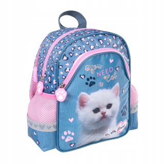 Detský batoh - Osobný batoh 11 "D1 Kitty MLF