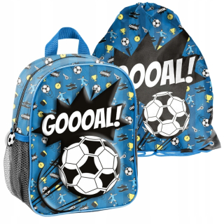 Detský batoh - Paso Pre-School Bathpack 3D Ball - Sada 2 el.