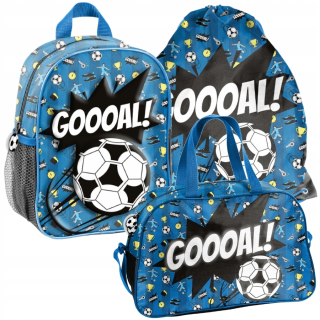 Detský batoh - Pass Paso Ball - Nastavte 3 prvky