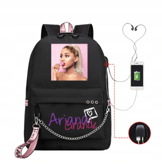 Školský batoh, taška - Školský batoh Ariana Grande Colors Big A4 USB