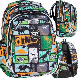 Školský batoh, taška - Coolpack School Batchpack pre chlapcov dinosaurov