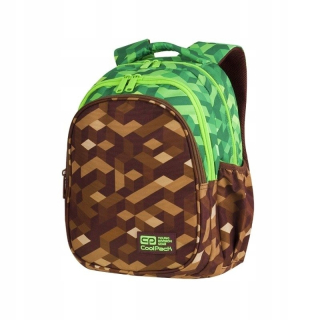 Školský batoh, taška - Školský batoh Coolpack Jerry City Jungle Pixele