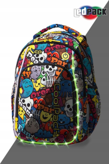 Školský batoh, taška - BATOH NA ŠKOLU LED LED COOLPACK