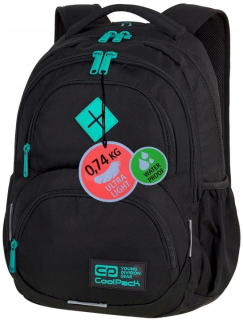 Školský batoh, taška - Školský batoh Dart 27L A396 Black Mint Coolpack