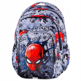 SPIDERMAN - Školský batoh pre priateľ spiderman komory silný