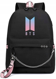 Školský batoh - Batohský batoh pre BTS USB K-Pop Bangtan School