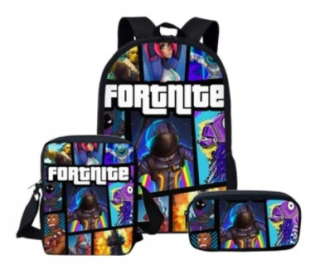 Školský batoh, taška - Školský batoh Fortnite Pencil Case Bag Satchel