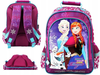 Elsa Frozen - Školský batoh mrazený krajina ľadu