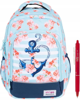 Školský batoh, taška - Misty School Batchpack + Fiolo Frixion Free Strigo