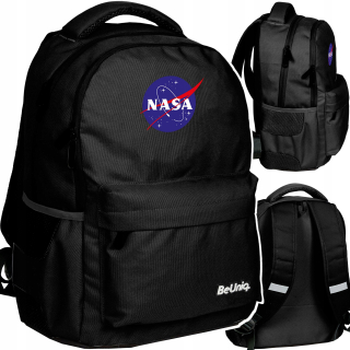 Školský batoh, taška - Školský batoh Mládež Black Nasa Beuniq