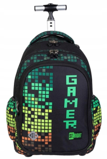 Školský batoh - Batohský batoh na Pixel Gamer St. Right Wheels