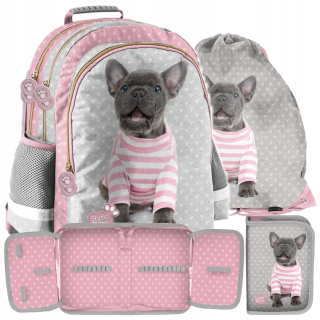 Nová kolekcia!!! školský ruckáv paso studio pets psiek - sada 3 kolo