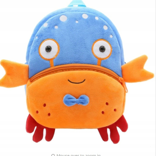 Detský batoh - Školský batoh Predškolák Zvieratá Krab